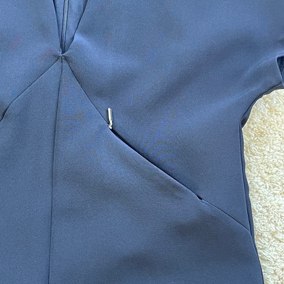 Zara Navy Playsuit Romper Size Small - Picture 4 of 12